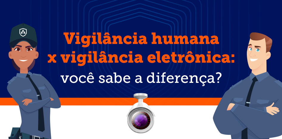Vigilância humana x vigilância eletrônica: você sabe a diferença?
